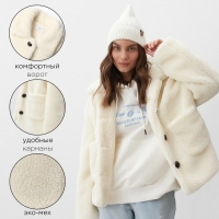 Куртка женская демисезонная MIST, размер S, молочная