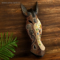 Маска дерево "Зебра" 50х16х7 см