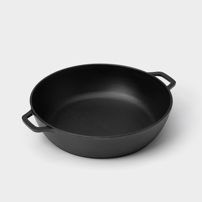 Жаровня чугунная Wild Kitchen, d=26 см, h=6,6 см Жаровня чугунная Wild Kitchen, d=26 см, h=6,6 см