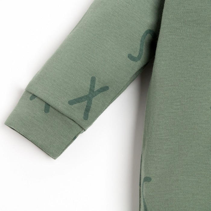 Комбинезон Крошка Я Комбинезон Крошка Я "NY", рост 86-92 см, цвет хаки