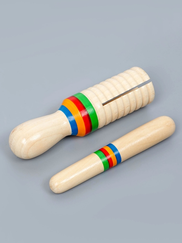 Музыкальный инструмент Гуиро Music Life трещотка, 13 х 3,5 см Музыкальный инструмент Гуиро Music Life трещотка, 13 х 3,5 см