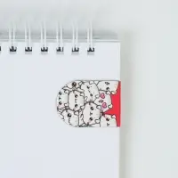 Закладки магнитные для книг, 6 шт "Самой красивой"