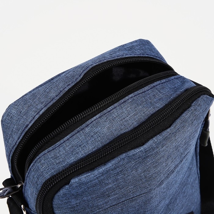 Сумка мужская, цвет синий