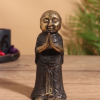 Сувенир бронза "Монах" 6х6х12 см