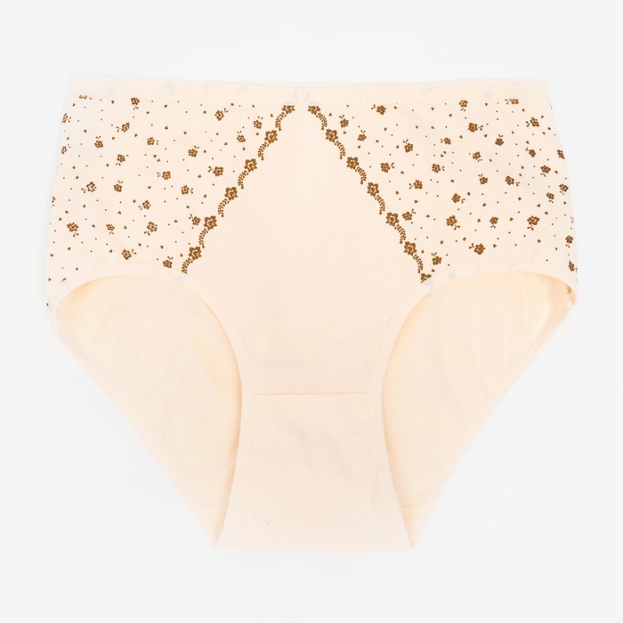 Трусы женские слипы Collorista, цвет бежевый, размер 54-56