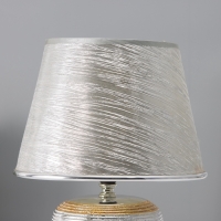 Настольная лампа с абажуром RISALUX &laquo;Кэнди&raquo;, Е14, 40 Вт, 22.5&times;22.5&times;34.5 см