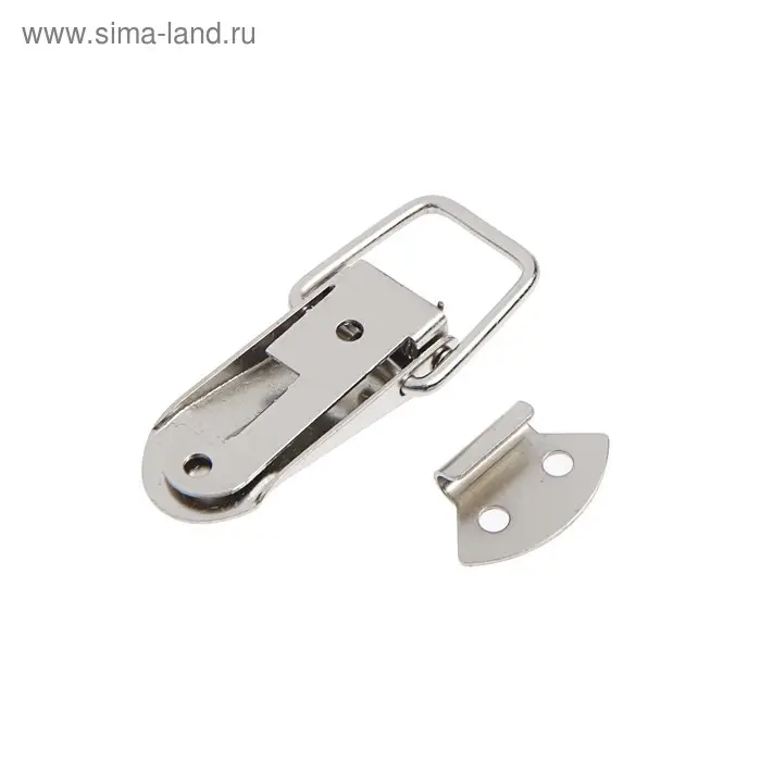 Замок-защелка на ящик Z15, 5.5 см, железный, с проушиной