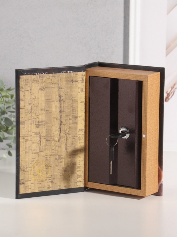 Сейф-книга дерево кожзам "Птицы. Орёл" 21х13х5 см