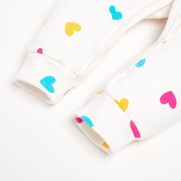 Комбинезоны детские Крошка Я "Love"-2 шт, рост 86-92 см