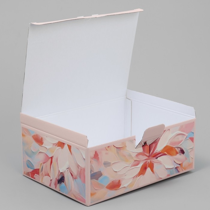 Коробка подарочная складная, упаковка, &laquo;Наслаждайся моментом &raquo;, 26 х 19 х 10 см