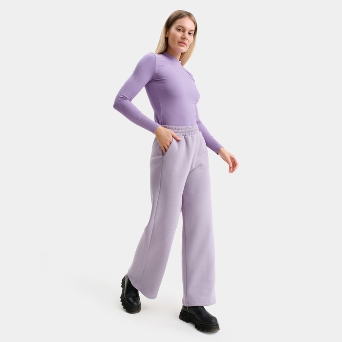 Брюки женские, цвет лаванда, размер 48 Брюки женские, цвет лаванда, размер 48