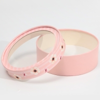 Коробка для макарун, кондитерская упаковка тубус с окном, «Цветы» 16 х 16 х 5 см Коробка для макарун, кондитерская упаковка тубус с окном, «Цветы» 16 х 16 х 5 см