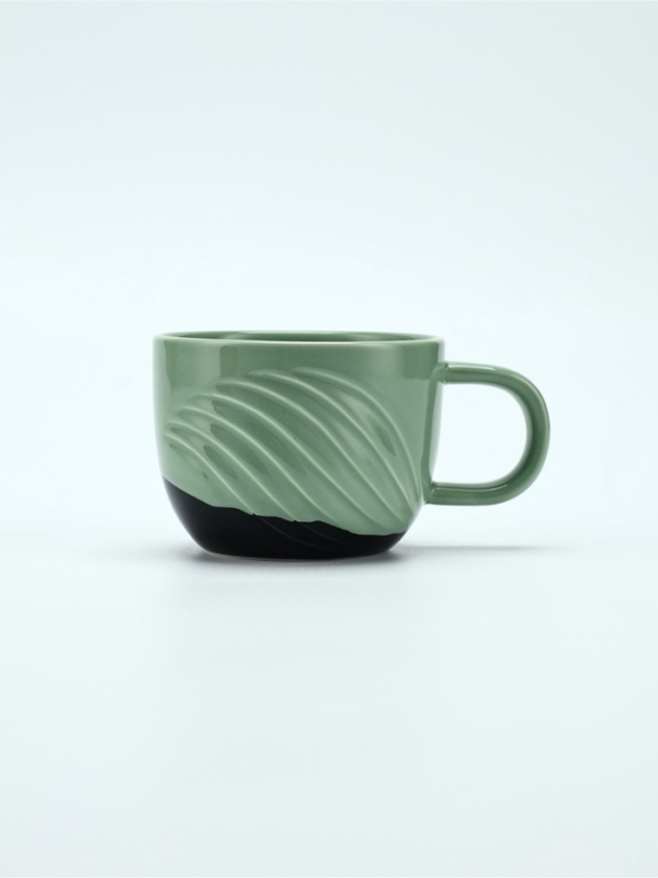 Чайная пара Dolce Ceramo. &laquo;Альпы&raquo;, 2 предмета: кружка 200 мл, блюдце d=10 см