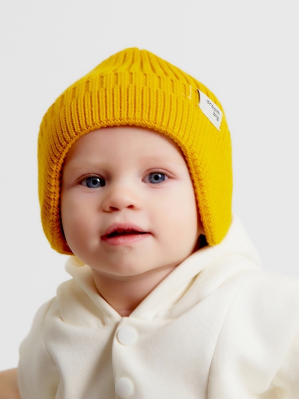 Шапка детская Крошка я р.48-50 желтый