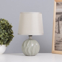 Лампа настольная &laquo;Пабло&raquo; 1&times;40 Вт Е14 серый 14.5&times;14.5&times;24 см