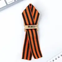 Деревянный орден с георгиевской лентой на 9 Мая &laquo;Спасибо за мирное небо&raquo;, 4.4&times;6.3 см