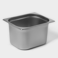 Гастроемкость 1/2x200 мм, 325x265x200мм, толщина 0,8 мм Гастроемкость 1/2x200 мм, 325x265x200мм, толщина 0,8 мм