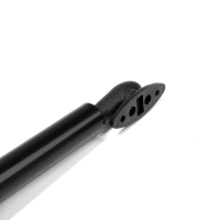 Газовый лифт ТУНДРА GG080BL, 80N, с доводчиком, цвет черный, 2 шт TMP