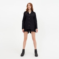 Костюм женский (жакет, шорты) MINAKU: Enjoy цвет чёрный, размер 48 Костюм женский (жакет, шорты) MINAKU: Enjoy цвет чёрный, размер 48