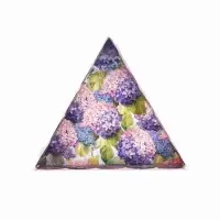 Коробка для кондитерских изделий с пластиковой крышкой &laquo;Гортензия&raquo;, 18 х 3 см