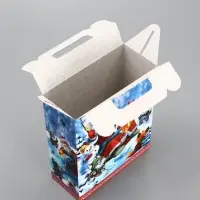 Подарочная коробка новогодняя &laquo;Золотая рыбка&raquo; 14&times;6&times;21 см