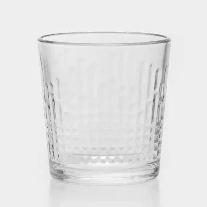 Стакан &laquo;Асимметрия&raquo;, 250 мл, стекло, прозрачный