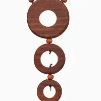 Украшение "Кольца" дерево соно