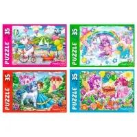 Пазл &laquo;Чудесные единороги&raquo;, 35 элементов