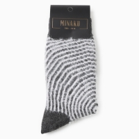 Носки женские махровые MINAKU, цвет серый, р-р 36-41
