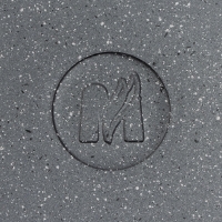 Сковорода Мечта &laquo;Гранит&raquo;, d=22 см, съёмная ручка, антипригарное покрытие, алюминий, серая