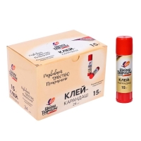 Клей-карандаш PVP 15 г Луч "Школа творчества" Клей-карандаш PVP 15 г Луч "Школа творчества"