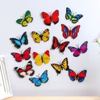 Магнит пластик "Бабочка" МИКС 9,5х8,5 см