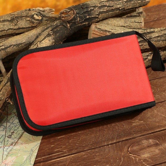 Набор посуды для пикника «Первая обеденная помощь», 2 тарелки, 2 ложки, 2 вилки Набор посуды для пикника «Первая обеденная помощь», 2 тарелки, 2 ложки, 2 вилки