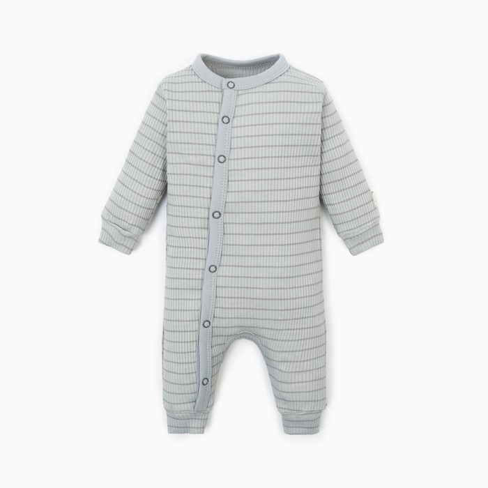 Комбинезон Крошка Я, BASIC LINE, рост 80-86 см, полоска серая Комбинезон Крошка Я, BASIC LINE, рост 80-86 см, полоска серая