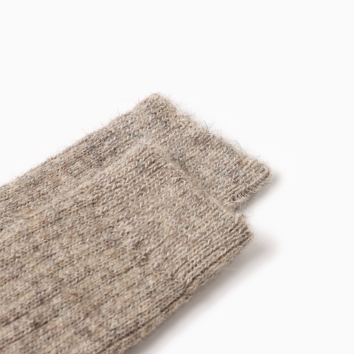 Носки мужские шерстяные, цвет бежевый, размер 29 Носки мужские шерстяные, цвет бежевый, размер 29