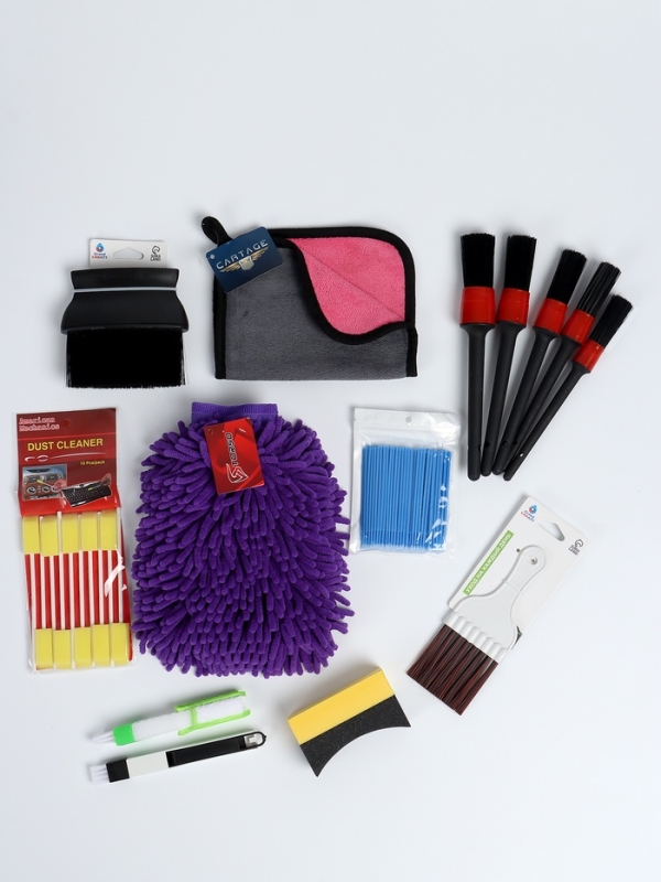 Набор для мойки автомобиля, 10 предметов
