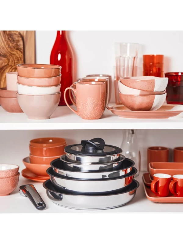 Набор посуды со съемной ручкой Ingenio Emotion L897S574