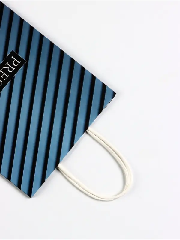 Пакет подарочный крафт Present, 18&times;8&times;25 см