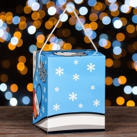 Подарочная коробка "Смекубик Снегурочка",12 х 12 х 15,5 см набор 5 шт Подарочная коробка "Смекубик Снегурочка",12 х 12 х 15,5 см набор 5 шт