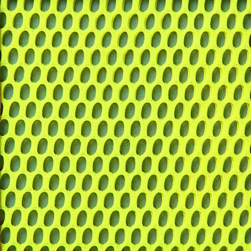 Заготовка из крупной сетки Rete, M, желтый неон