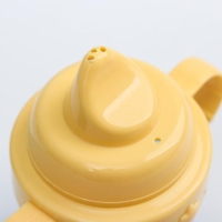 Поильник детский с твёрдым носиком &laquo;Зайки. Мамы и малыши&raquo;, 140 мл, с ручками, цвет голубой