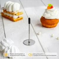 Гвоздь кондитерский, 3.5&times;7 см, серебристый