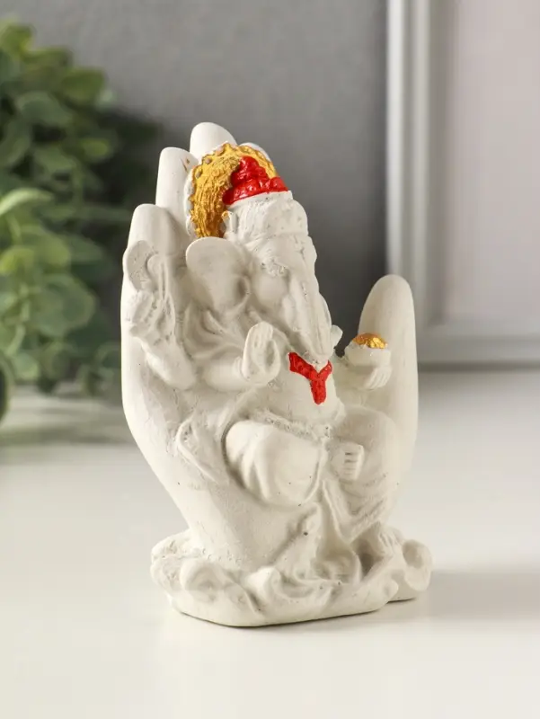 Фигурка гипс &laquo;Ганеша в ладони&raquo;, 11 см