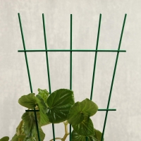 Шпалера, 40 &times; 20 &times; 0.3 см, металл, зелёная, &laquo;Веерная&raquo;