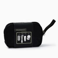 Подарочный набор дорожный для обуви &laquo;Первый во всем&raquo;: щётка 2 шт, губка, лопатка