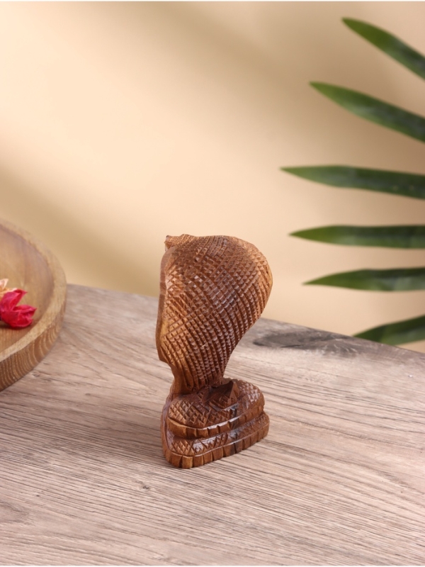 Сувенир "Кобра" дерево суар, 9х4,5х12 см