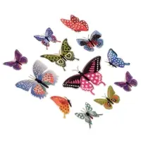 Набор магнитов на холодильник &laquo;Горошек&raquo;, 12 шт., картон, h=4-10 см