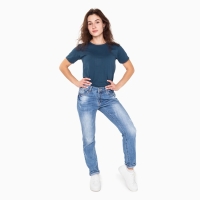 Джинсы женские, цвет голубой, размер 44-46 (29)