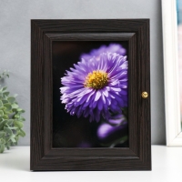 Ключница "Яркий цветок" венге 19х24 см МИКС Ключница "Яркий цветок" венге 19х24 см МИКС