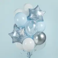 Воздушный шар фольгированный 19" &laquo;Снежинка&raquo;